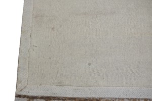 Amber Brown 4X6 Vintage Style Oriental Rug