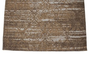 Amber Brown 4X6 Vintage Style Oriental Rug