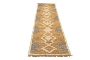 Braided Style Jute Sumak 3X10 Modern Runner Rug