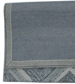 Multicolored Geometric 2X3 Hand-Tufted Modern Rug