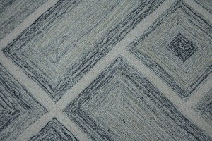 Multicolored Geometric 2X3 Hand-Tufted Modern Rug