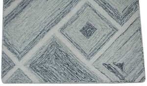 Multicolored Geometric 2X3 Hand-Tufted Modern Rug