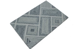 Multicolored Geometric 2X3 Hand-Tufted Modern Rug