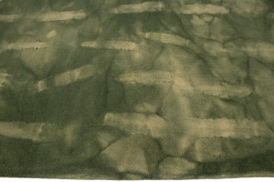 Hunter Green Tie-Dye 5X8 Hand-Tufted Modern Rug