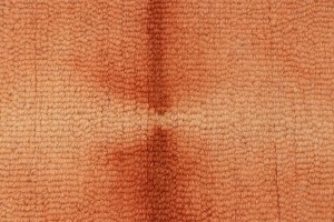 Coral Red Tie-Dye 5X8 Hand-Tufted Modern Rug