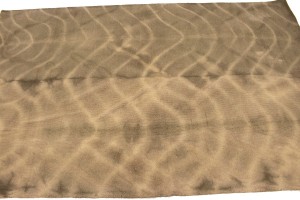 Brown Tie-Dye 5X8 Hand-Tufted Modern Rug