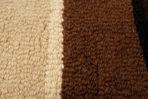 Multicolored Stripes 5X8 Hand-Tufted Modern Rug