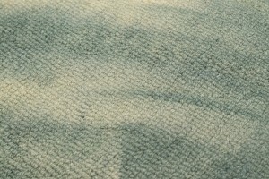 Hunter Green Tie-Dye 5X8 Hand-Tufted Modern Rug