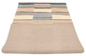 Multicolored Stripes 5X8 Hand-Tufted Modern Rug