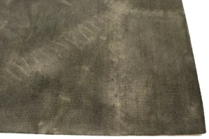 Dark Brown Tie-Dye 5X8 Hand-Tufted Modern Rug