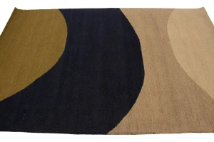 Multicolored Abstract 5X8 Hand-Tufted Modern Rug