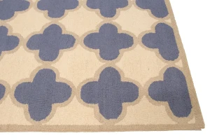 Multicolored Trellis 5X8 Hand-Tufted Modern Rug