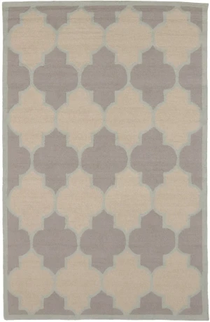 Multicolored Trellis 5X8 Hand-Tufted Modern Rug