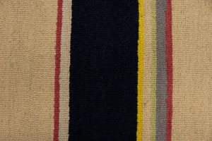 Multicolored Stripes 5X8 Hand-Tufted Modern Rug