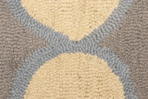 Multicolored Trellis 5X8 Hand-Tufted Modern Rug