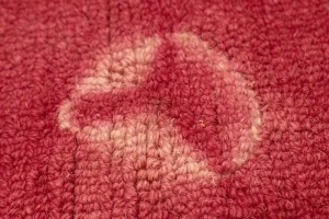 Fuchsia Tie-Dye 5X8 Hand-Tufted Modern Rug