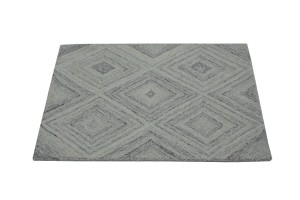 Multicolored Geometric 2X3 Hand-Tufted Modern Rug