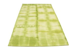 Green Tie-Dye 5X8 Hand-Tufted Modern Rug