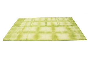 Green Tie-Dye 5X8 Hand-Tufted Modern Rug