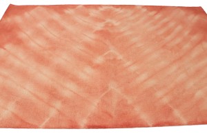 Coral Tie-Dye 5X8 Hand-Tufted Modern Rug