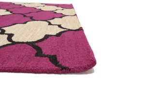 Multicolored Trellis 5X8 Hand-Tufted Modern Rug
