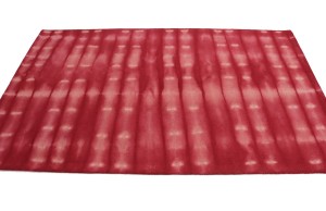 Fuchsia Tie-Dye 5X8 Hand-Tufted Modern Rug