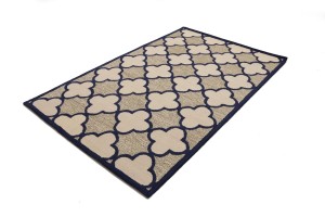 Multicolored Trellis 5X8 Hand-Tufted Modern Rug