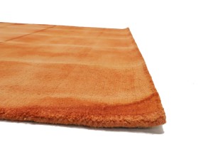 Solar Orange Tie-Dye 5X8 Hand-Tufted Modern Rug
