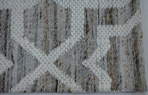 Multicolored Geometric 2X3 Hand-Tufted Modern Rug