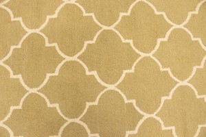 Beige Trellis 5X8 Hand-Tufted Modern Rug