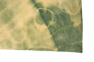 Green Tie-Dye 5X8 Hand-Tufted Modern Rug