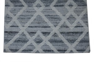 Multicolored Geometric 2X3 Hand-Tufted Modern Rug