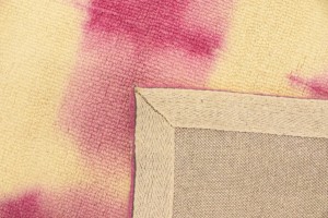 Fuchsia Tie-Dye 5X8 Hand-Tufted Modern Rug