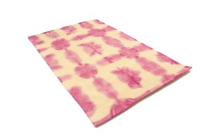 Fuchsia Tie-Dye 5X8 Hand-Tufted Modern Rug