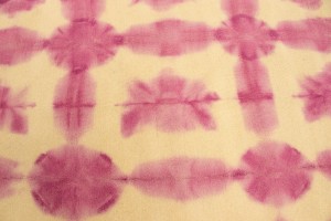 Fuchsia Tie-Dye 5X8 Hand-Tufted Modern Rug