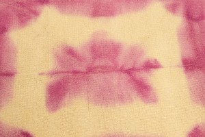 Fuchsia Tie-Dye 5X8 Hand-Tufted Modern Rug