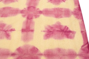 Fuchsia Tie-Dye 5X8 Hand-Tufted Modern Rug