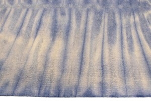 Purple-navy Tie-Dye 5X8 Hand-Tufted Modern Rug