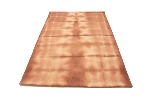 Rust Tie-Dye 5X8 Hand-Tufted Modern Rug