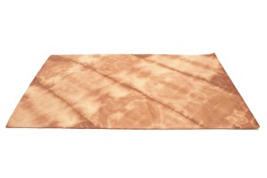 Rust Tie-Dye 5X8 Hand-Tufted Modern Rug