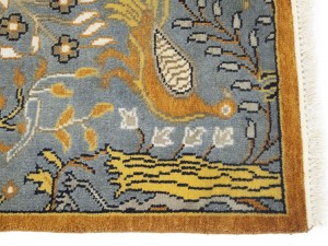 Light Gray Pictorial 2'6X16 Oriental Runner Rug