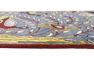 Gray Pictorial 2'5X8 Oriental Runner Rug
