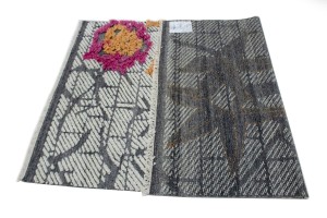 Modern Multi 4'X6'5 Moroccan Style Rug