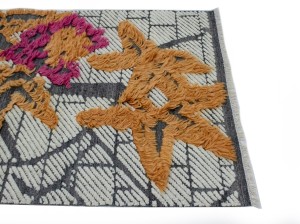 Modern Multi 4'X6'5 Moroccan Style Rug