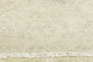 Muted Beige Floral 4X6 Transitional Oriental Rug