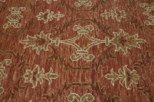 Rust Floral 4X6 Modern Oriental Rug