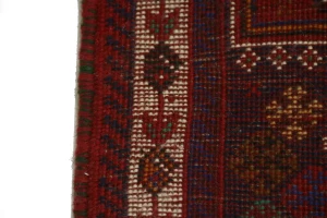 Red Tribal 3X5 Shiraz Persian Rug
