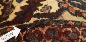 Vintage Brown Floral 7X10 Bakhtiari Persian Rug