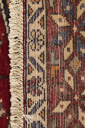 Vintage Tribal Red 3'9X6'4 Nahavand Persian Rug