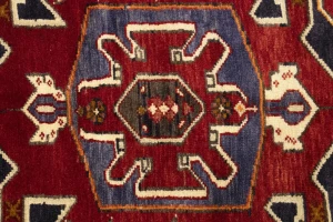 Vintage Tribal Red 3'9X6'4 Nahavand Persian Rug